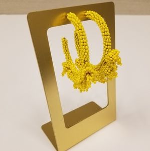 Coral Yellow Earrings